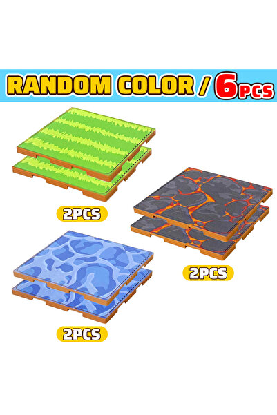 Choice مجموعة GLR المكونة من 6 قطع من قواعد مغناطيسية متنوعة، لعبة بناء أحجية...