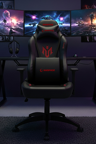 Rampage Kl-r45 Massive Oyuncu Koltuğu Gaming Koltuk Kelebek Mekanizma 3d Kol ...