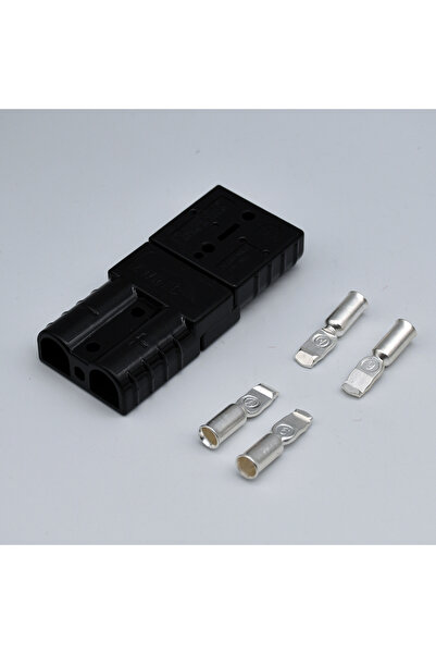 Choice طقم موصلات طاقة بطارية أسود 50 أمبير (قطعتان) لأجهزة أندرسون 50 أمبير،...