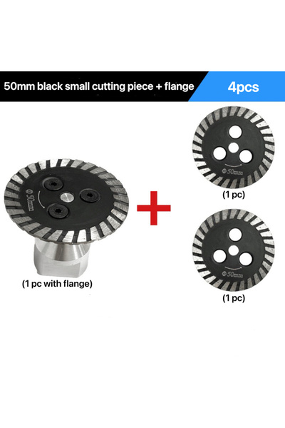 Choice 4 قطع من شفرات منشار ماسية صغيرة M14، قرص تجليخ للقطع بقطر 50 مم، مناس...