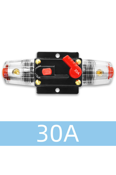 Choice قاطع دائرة كهربائية من النوع B-30A، قطعة واحدة، قابل لإعادة الضبط يدوي...