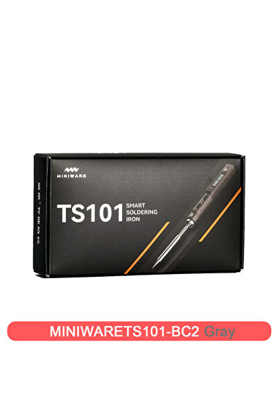 Choice مكواة لحام محمولة MINIWARE TS-BC2 رمادية اللون، أصلية من طراز TS101، T...