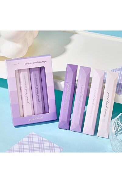 Choice 4 قطع بنفسجي [غراء مقاوم للماء] شريط لاصق مقاوم للماء | 4 قطع | مادة ا...