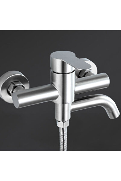 Choice صنبور دش، صنابير دش للحمام، خلاطات حوض استحمام ثلاثية من الفولاذ المقا...