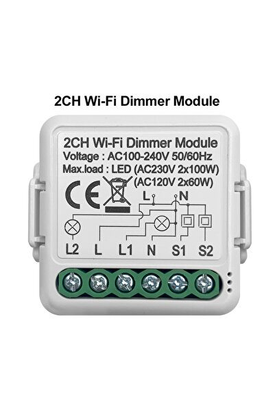 Choice مفتاح تحكم ذكي ثنائي الاتجاه من نوع GIRIER Tuya بتقنية الواي فاي، يدعم...