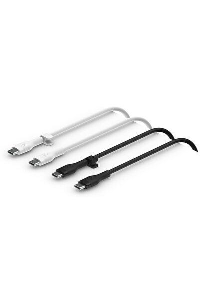 Belkin Braıded Type C-C 2.0 1M WHT 2'li