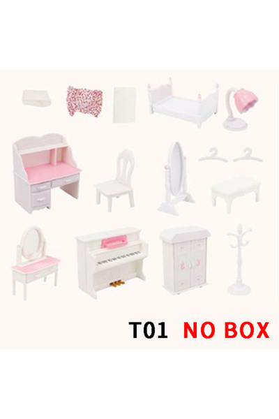 Choice T01 Dollhouse Miniature Accessories 1/12 Forest Family Home Furniture ...