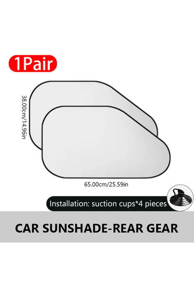 Choice Front side window x2 SEAMETAL Car Side Window Sun Shade Polyester Sun ...