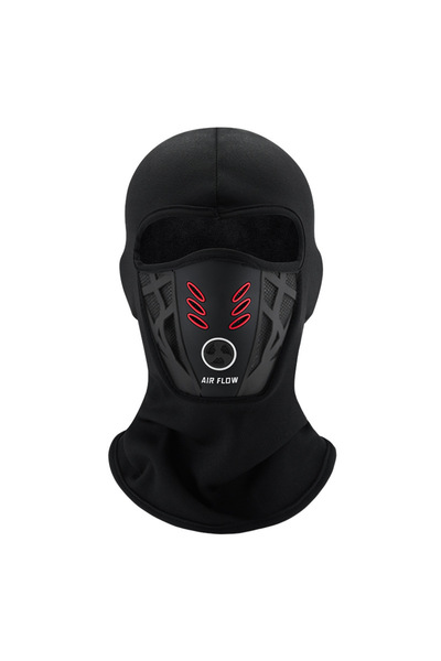 Choice قناع وجه كامل أسود مضاد للضباب لركوب الدراجات النارية وركوب الدراجات ا...