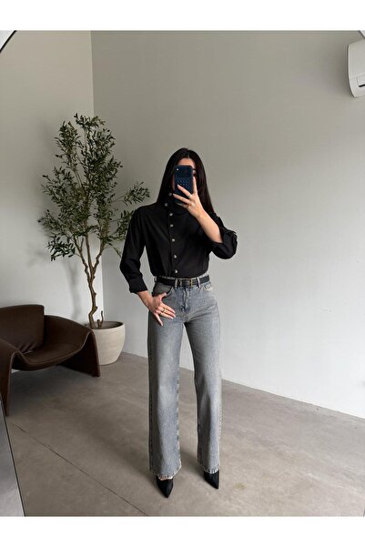 Bade Butik Αντίκα ίσια τζιν παντελόνια Alena