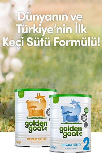 Golden Goat Keçi Bebek Sütü 1 Numara 400 gr 4'lü Paket