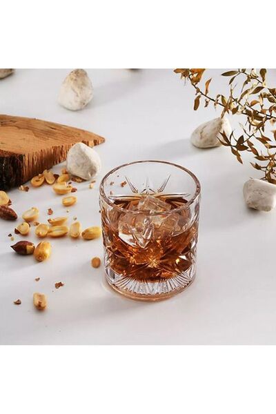 Paşabahçe 68474 كريستالين سييلو كأس ويسكي 210 سي سي كريستال 4 قطع أورجين. معب...