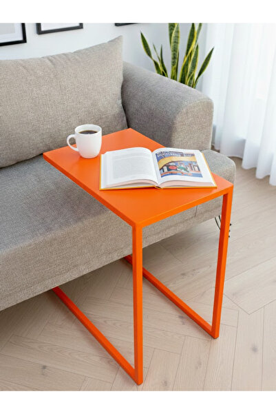 Adowan Turuncu Metal C Sehpa 🟧