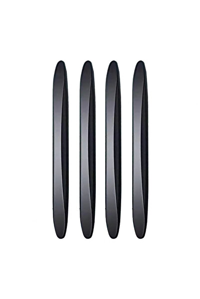Choice Black 4pcs 4Pcs Car Door Edge Guard Flexible PVC Side Door Protector W...