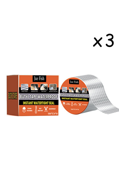 Choice 3 قطع من شريط بوتيل مقاوم للماء لإصلاح تسربات الأسقف، مانع للتسرب، مقا...