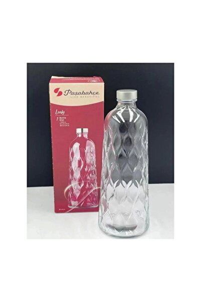 Paşabahçe LEAFY metal kapaklı karaf su şişesi 1035 CC ORJin. Kutuludur