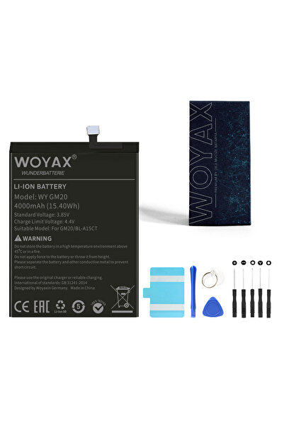 woyax General Mobile Gm20 Uyumlu Premium Batarya