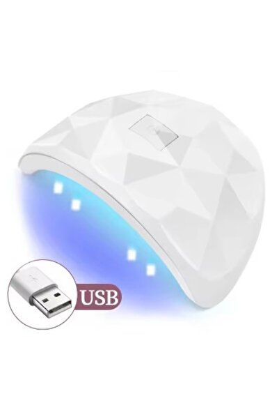 Choice مصباح أظافر LED أبيض يعمل بالأشعة فوق البنفسجية بقوة 54 واط، يعمل بمنف...