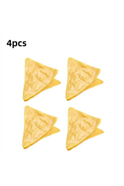 Choice A 4pcs 4Pcs Creative Simulation Modeling Potato Clip Hand Ledger Decor...