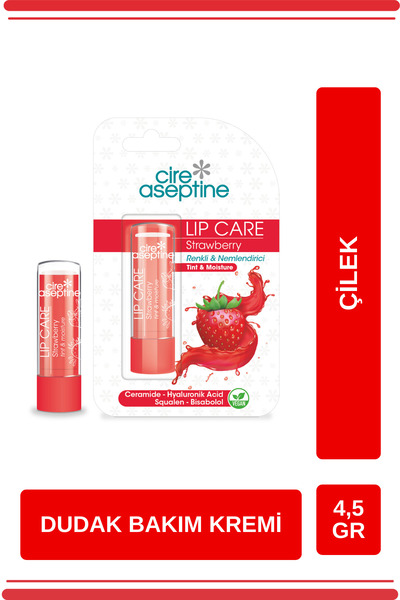 CIRE ASEPTINE ÇİLEK DUDAK BAKIM KREMİ 4.5 G
