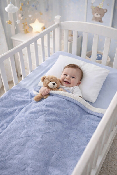 Miespiga بطانية أطفال من القطن المحبوك من نورث ستار ويلسوفت