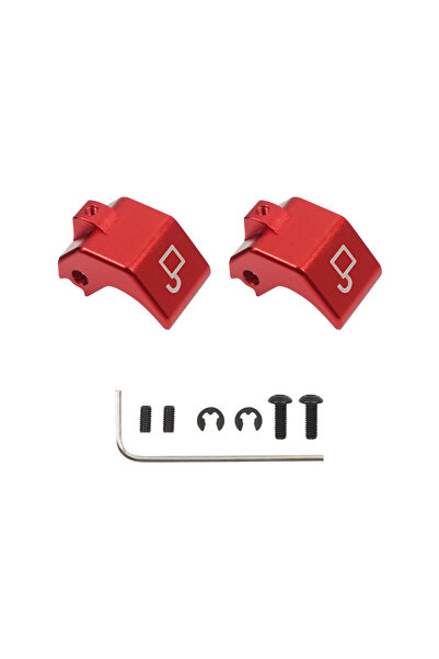 Choice طقم إصلاح مزلاج علوي أحمر اللون، مصنوع من الألومنيوم، مناسب لسيارات ما...