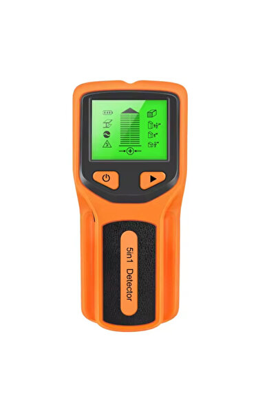 Choice جهاز استشعار البراغي 5 في 1 برتقالي اللون، ماسح ضوئي محمول للجدران، جه...