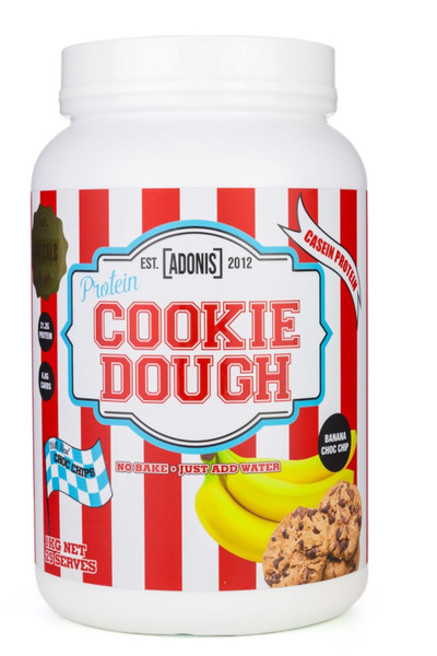 Adonis COOKIE DOUGH BANANA CHOC CHIPS 1KG