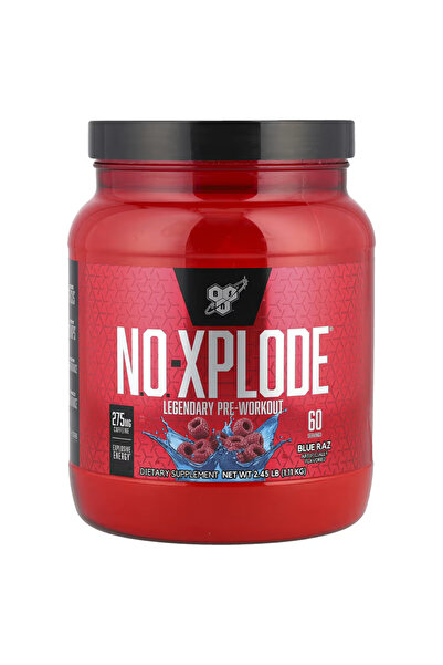 BSN Sports BSN N.O.- XPLODE BLUE RAAZ 2.45 LBS 60 SERV