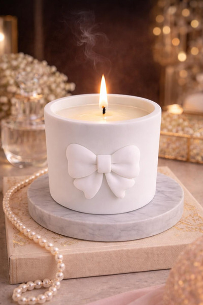 Lumira Candle Lumira Kurdeleli Tek Fitilli Meyve Notaları,Limon,KokuluBetonMu...