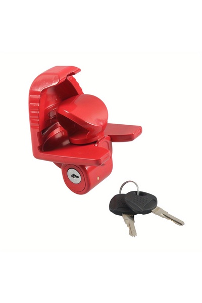 Choice red Universal Type Car Yacht Marine Trailer Hitch Lock Anti-theft Lock...