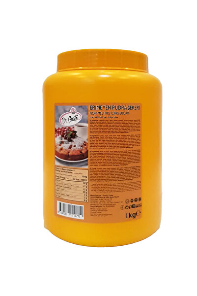 Gusto ERİMEYEN PUDRA ŞEKERİ 1KG