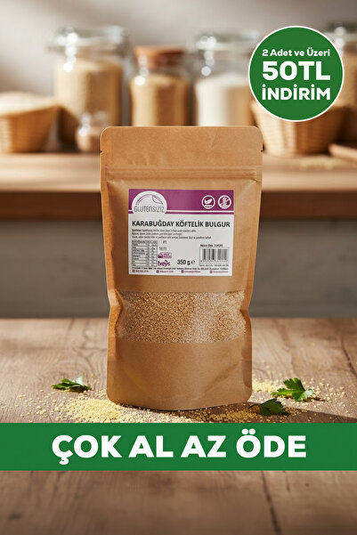 GLUTENSİZİZ by beys Karabuğday Köftelik Bulguru 350 gr