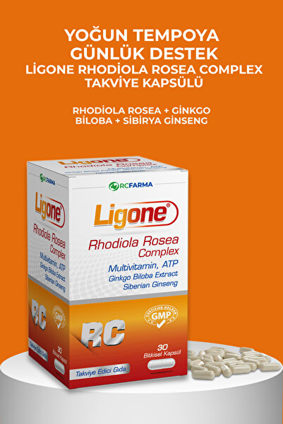 Ligone Rhodiola Rosea Complex 30 Kapsül