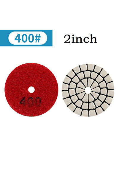 Choice Grit 400 2 Inch 50mm Dry Polishing Pad Type For Granite Marble Sanding...