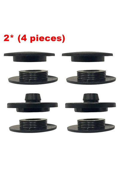 Choice طقم من قطعتين من مثبتات مانعة للانزلاق لسجاد أرضية السيارة، مشابك تثبي...