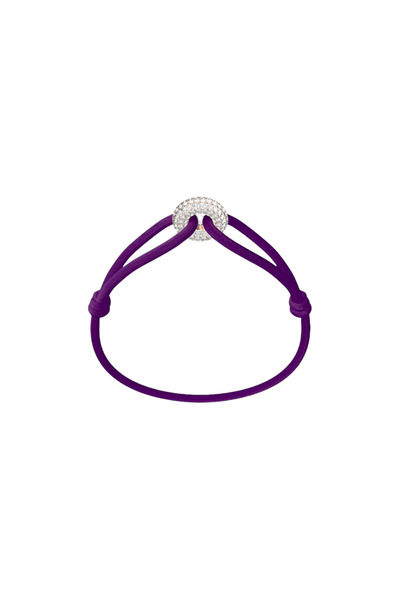 Wecord London Rose Soho Pavé Cord Bracelet