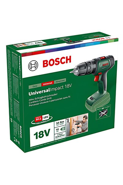 Bosch UniversalImpact 18 Akülü Vidalama - Solo