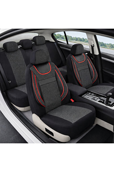 SMARTIC Set huse scaun auto, Dynamic, 11 piese, compatibile cu airbag-uri, 3 ...