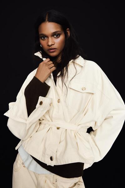 Bershka Oversize denim ceket