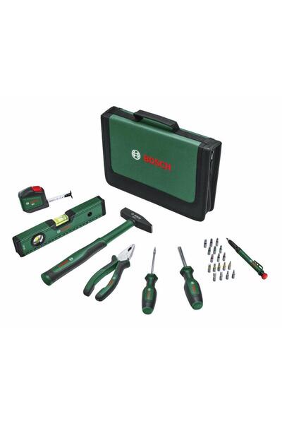 Bosch مجموعة أدوات يدوية عالمية للمنزل والحديقة مكونة من 25 قطعة 3 - 1600A0275J