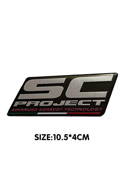 Choice B-MTTZ017 SC PROJECT Motorcycle Exhaust Pipe Sticker High Temperature ...