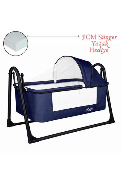 CHUBBY BABY First Class Portatif-keten Tenteli Sepet Beşik Silinebilir Kumaş ...