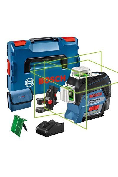 Bosch Professional GLL 3-80 CG + BM 1 + 12V Akü Çizgili Hizalama Lazeri - 060...
