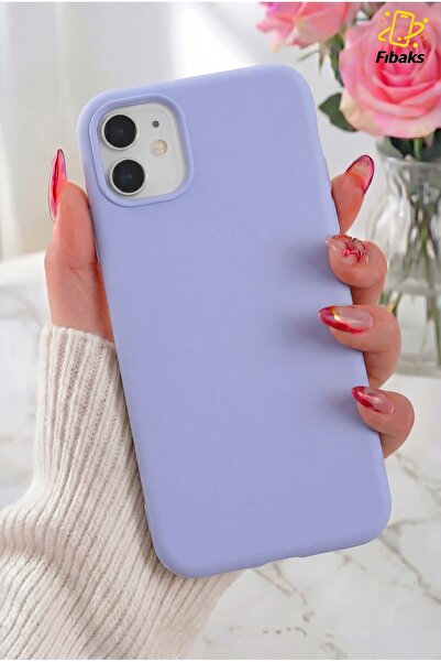 Fibaks iPhone 11 Kılıf Lansman Içi Kadife Soft Yumuşak Dokulu Liquid Silikon ...
