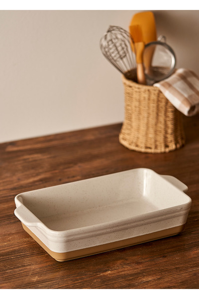 Bella Maison Margot Stoneware Baking Dish White (33.1X19.6X7 cm)