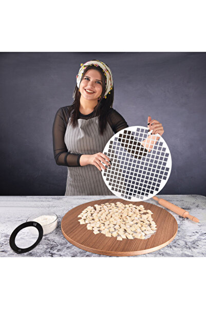 VİP AHMET قالب رافيولي مربع عملي مقاس XL 43 سم