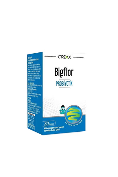 Orzax Bigflor Probiyotik 30 kapsül