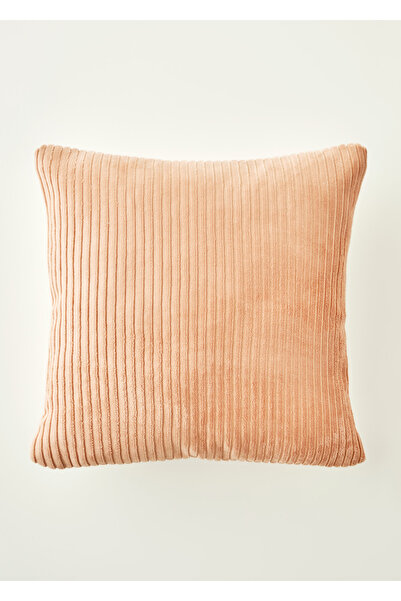 Bella Maison Luca Fitilli Kadife Dekoratif Yastık Kılıfı Somon (43x43 cm)