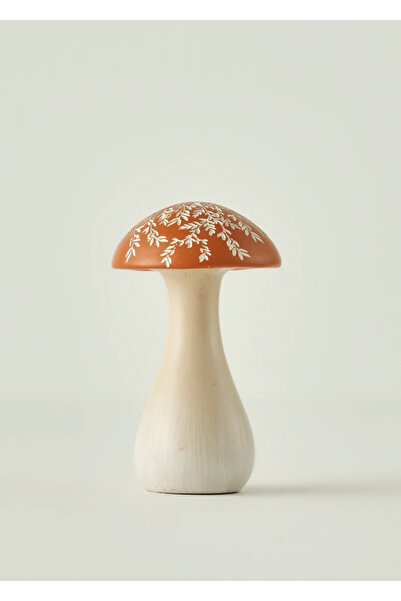 Bella Maison Mushroom Dekoratif Obje Kiremit (9x9x16 cm)